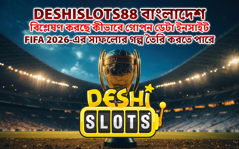 Deshislots88 বাংলাদেশ বিশ্লেষণ করছে কীভাবে গোপন ডেটা ইনসাইট FIFA 2026-এর সাফল্যের গল্প তৈরি করতে পারে